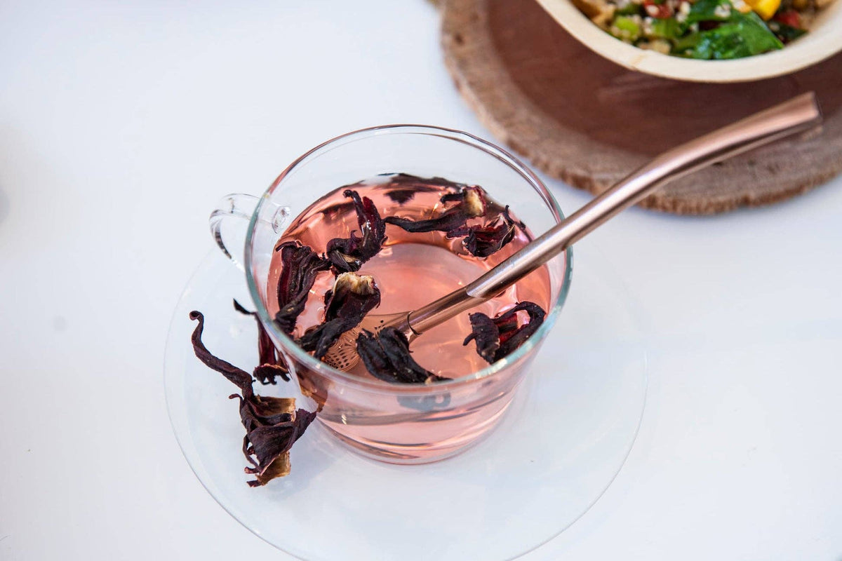 Tea Straw- Rose Gold Edition